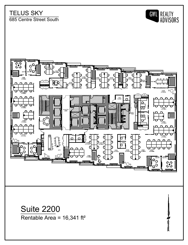 2200 - 685 Centre Street South, Calgary, AB floorplan