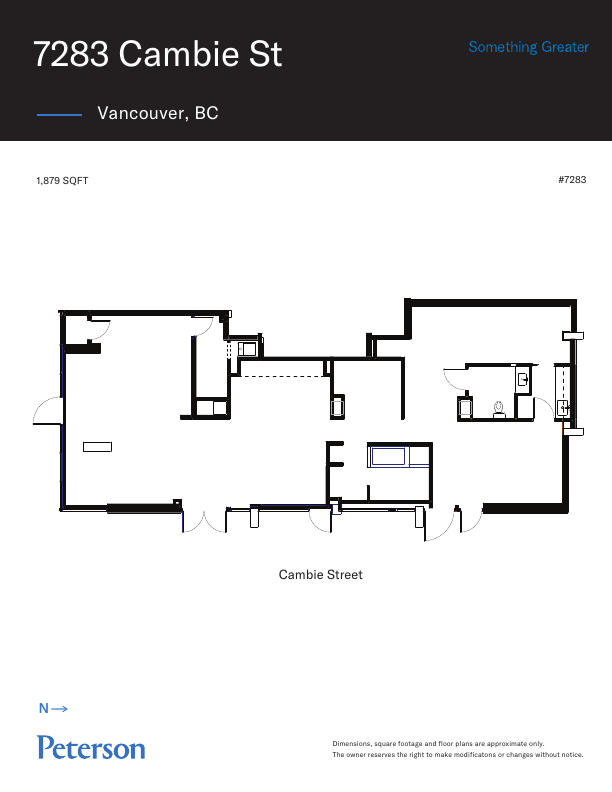 7283 Cambie St, Vancouver, BC floorplan