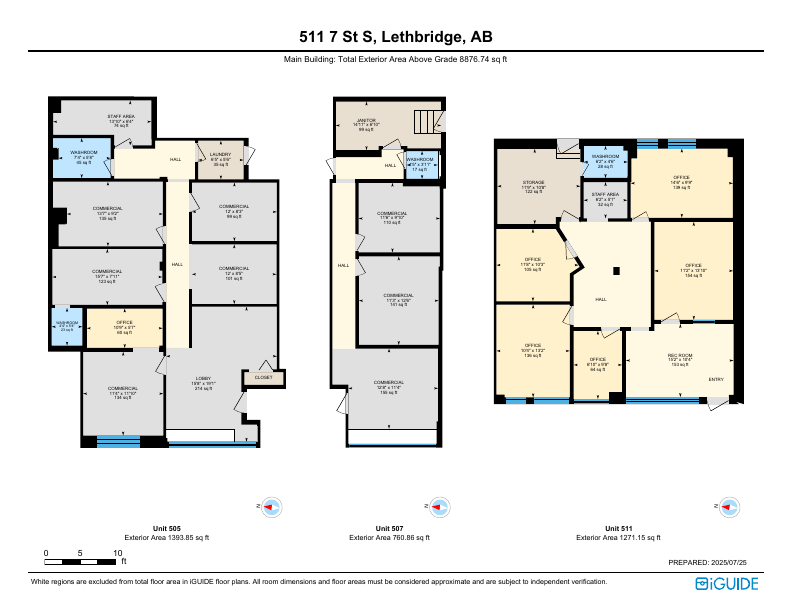 201 - 505 7 Street South, Lethbridge, AB floorplan
