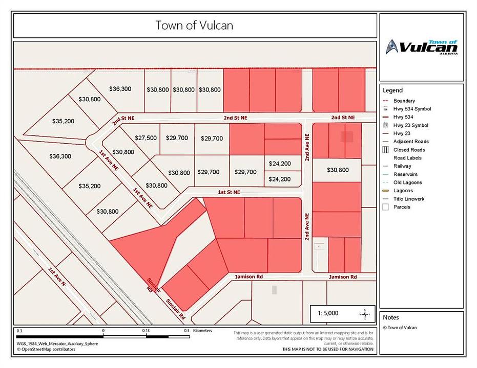 604 1 Avenue Northeast, Vulcan, AB