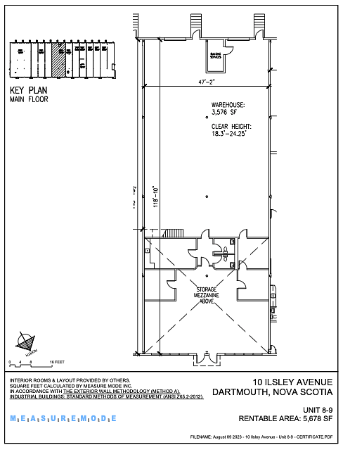 8-9 - 10 Ilsley Avenue, Dartmouth, NS floorplan