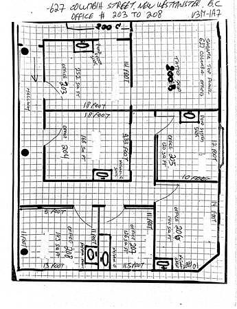 216 - 627 Columbia St. , New Westminster, BC floorplan