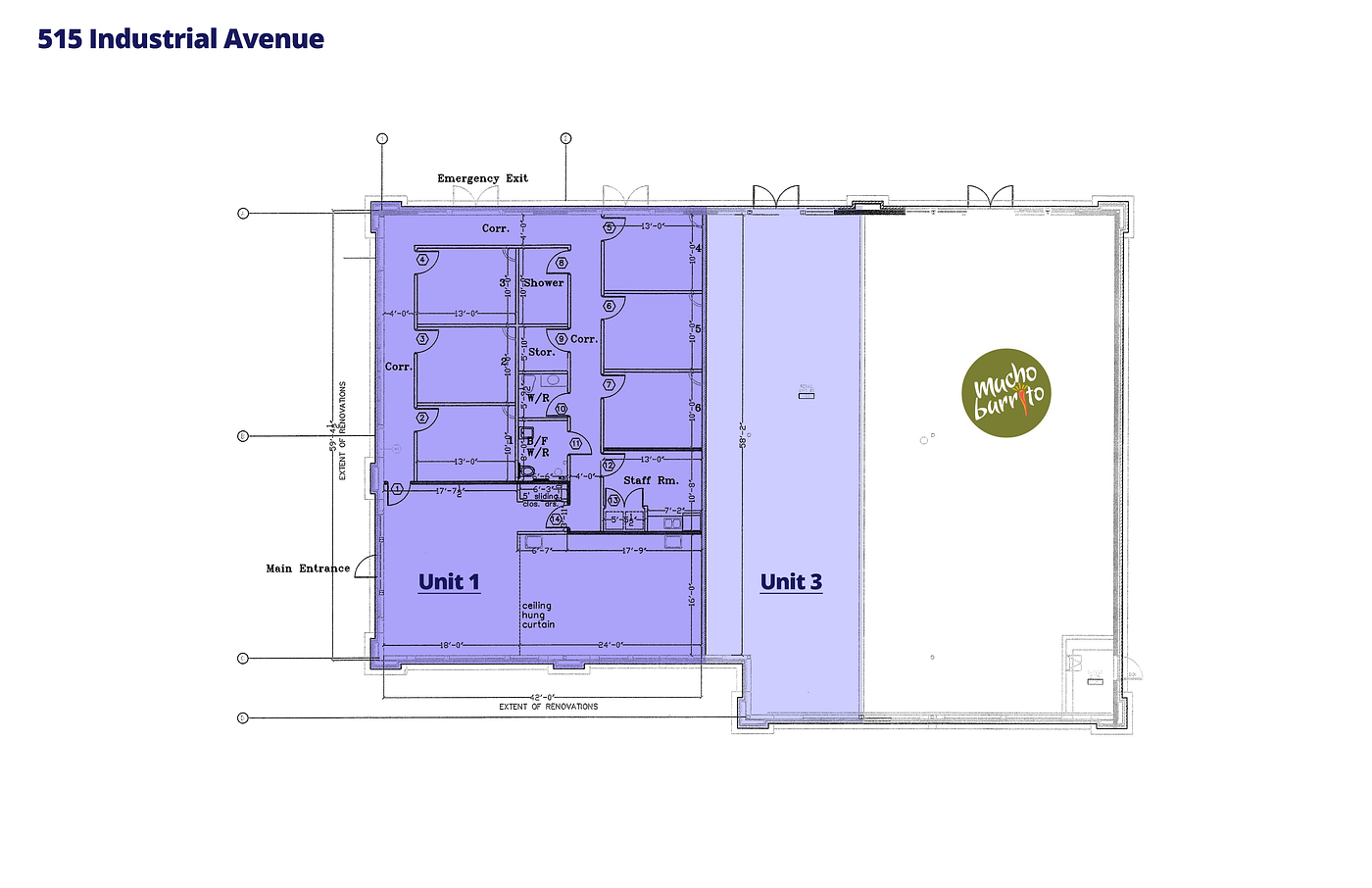 Unit 3 - 515 Industrial Avenue, Ottawa, ON floorplan