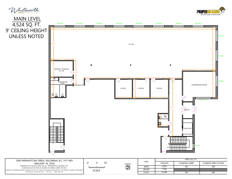 100 - 1090 Manhattan Drive, Kelowna, BC floorplan