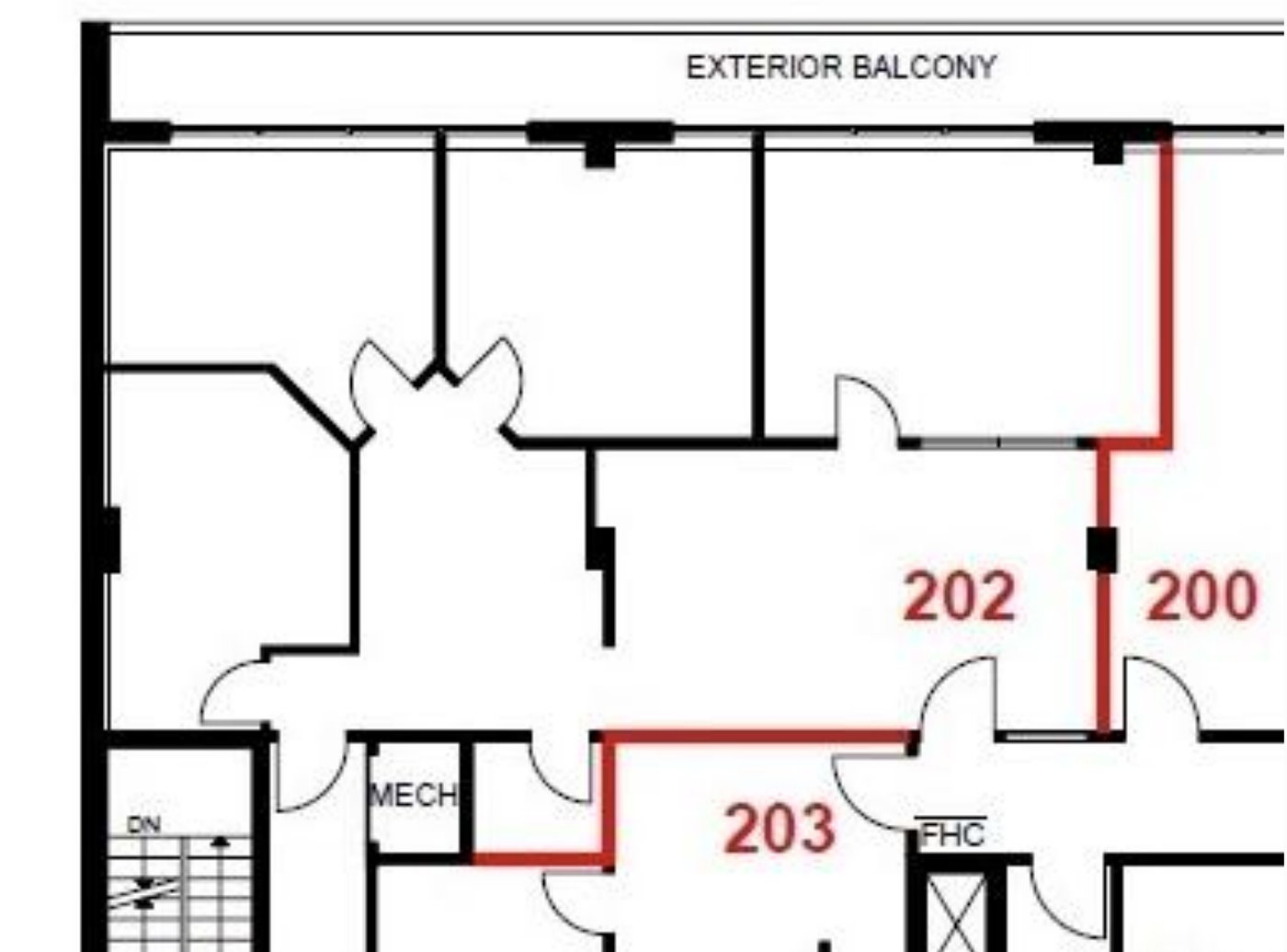 202 - 1039 17 Ave SW, Calgary, AB floorplan