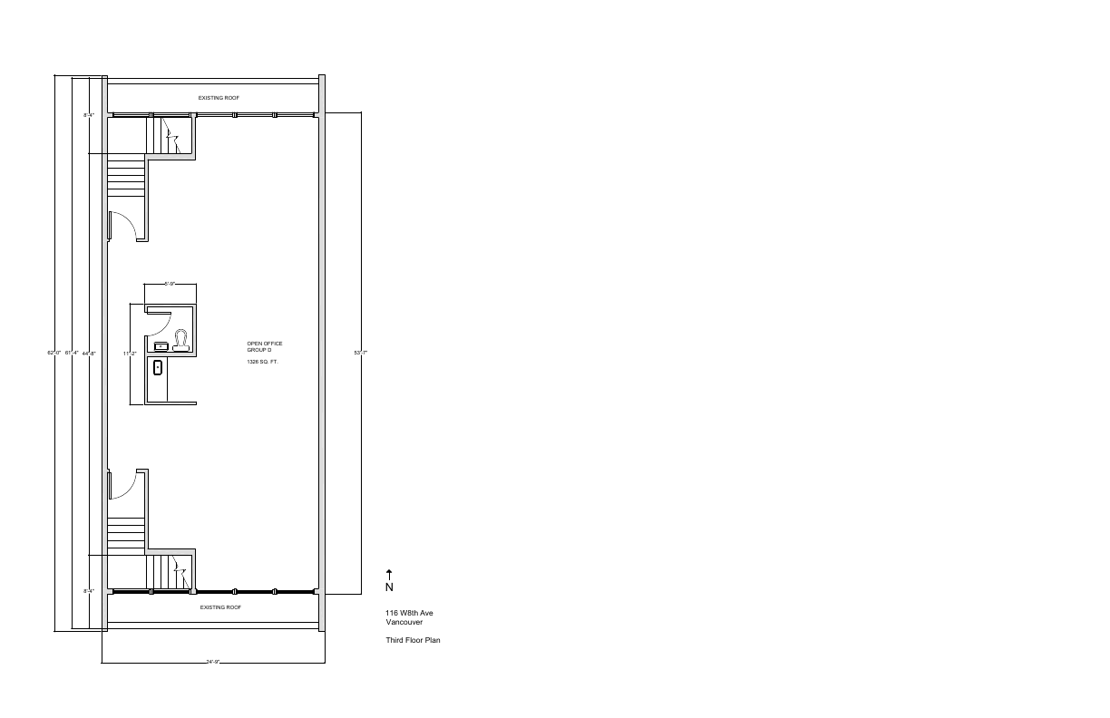 116 West 8th Avenue, Vancouver, BC floorplan