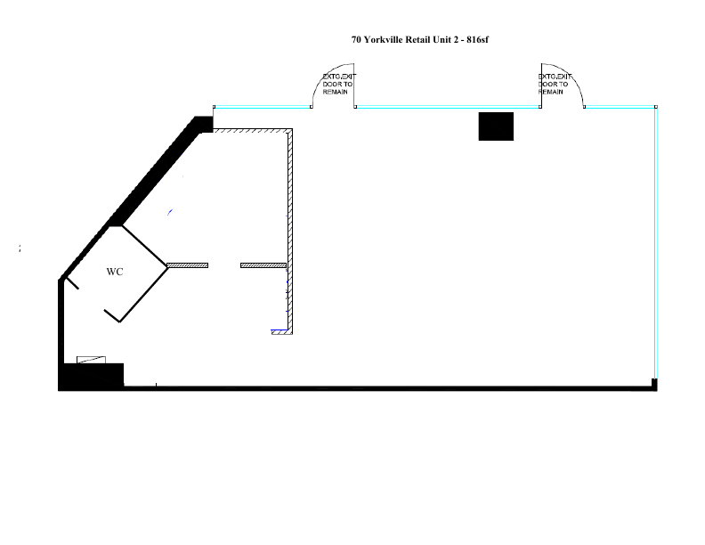 M2 - 70 Yorkville Ave, Toronto, ON floorplan