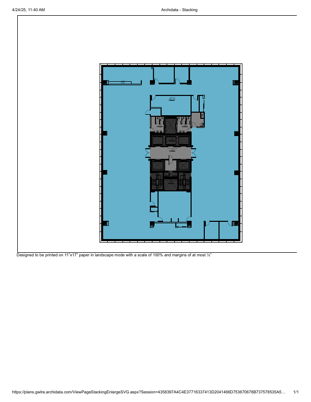 1700 - 10065 Jasper Avenue, Edmonton, AB floorplan