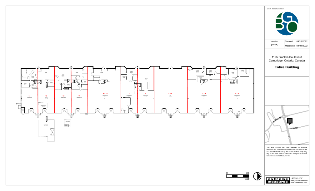 14 - 1195 Franklin Boulevard, Cambridge, ON floorplan
