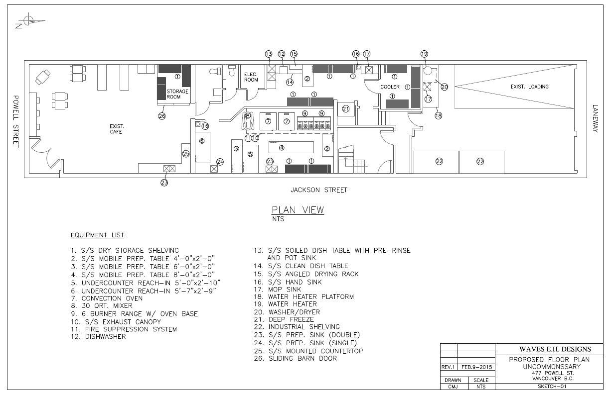 477 Powell St, Vancouver, BC floorplan