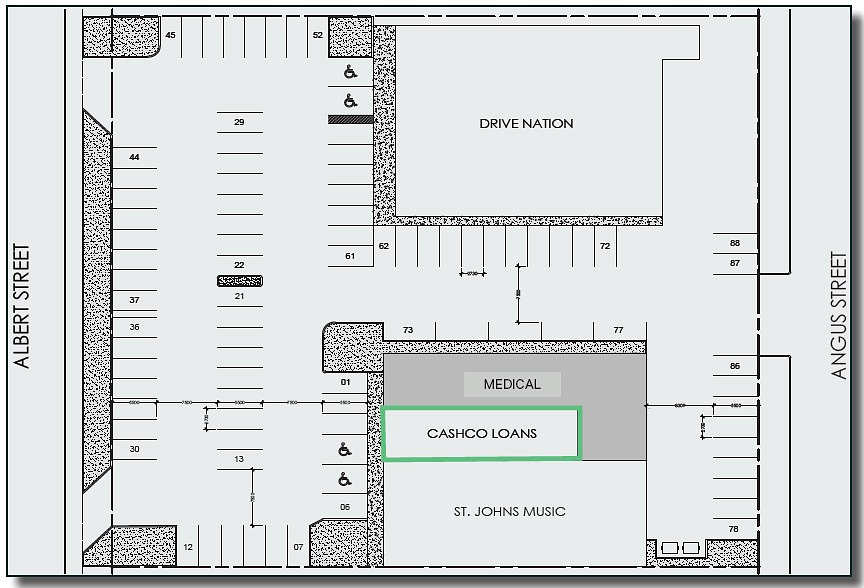Center Unit - 1420 Albert St, Regina, SK floorplan