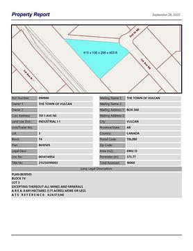 701 1 Avenue Northeast, Vulcan, AB