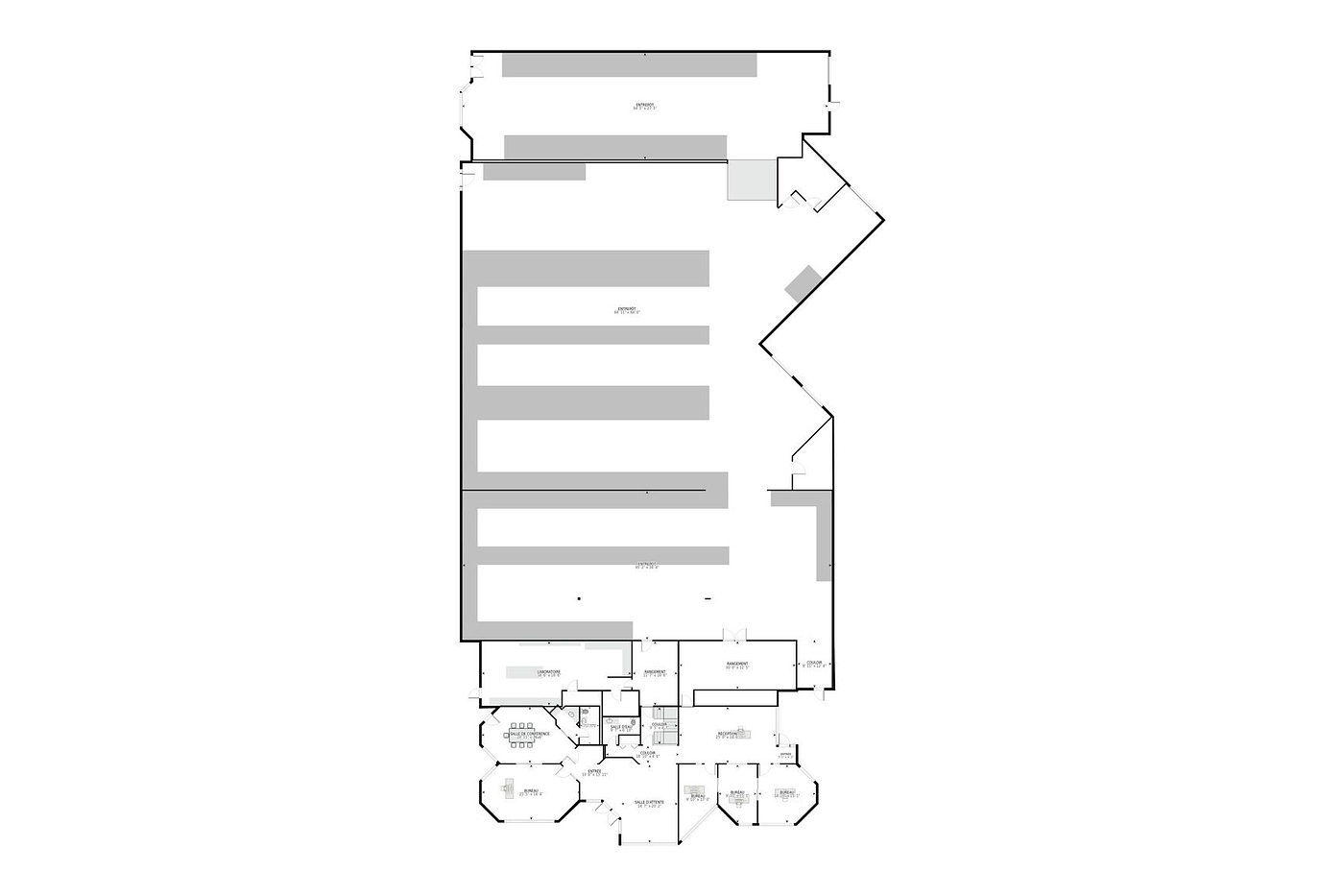1800 - 1800 Rue Michelin, Laval, QC floorplan