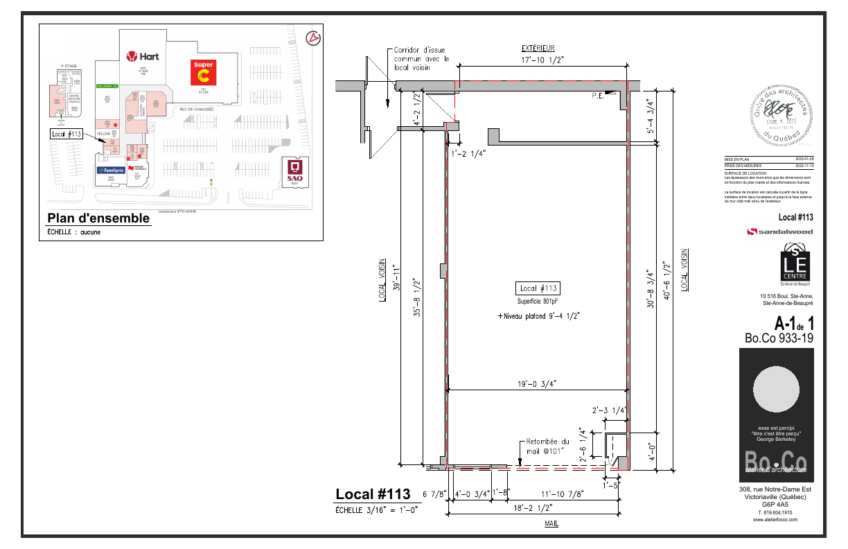 113 - 10516 Boulevard Sainte-Anne, Sainte-Anne-de-Beaupré, QC floorplan