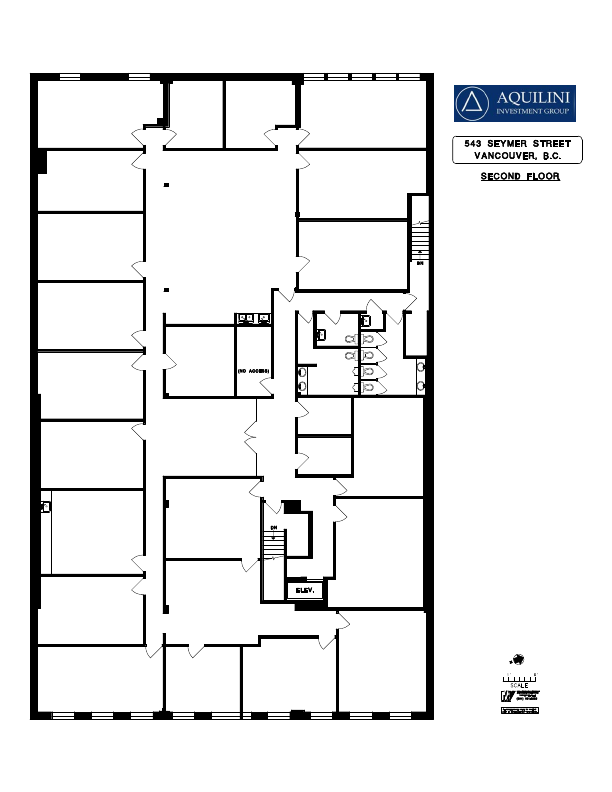 200 - 543 Seymour Street, Vancouver, BC floorplan