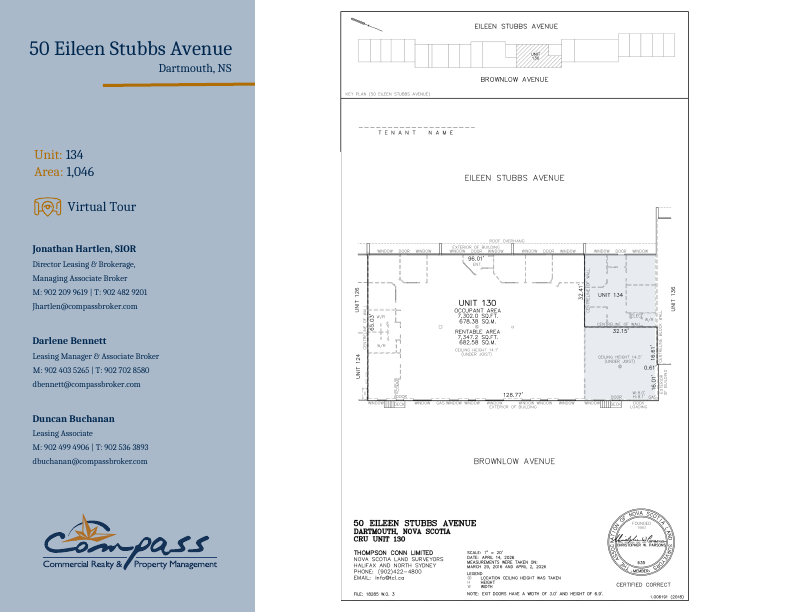 Unit 134 - 50 Eileen Stubbs Avenue, Dartmouth, NS floorplan