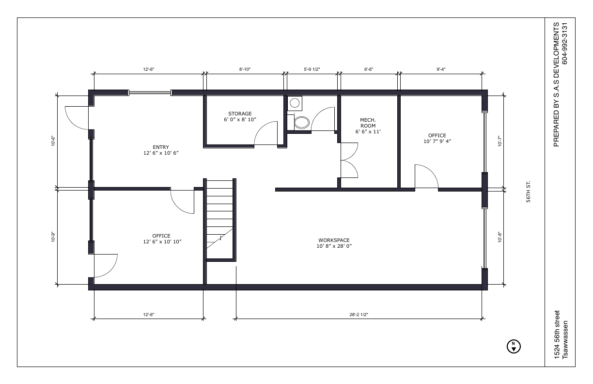 101 - 1524 56 St, Delta, BC floorplan