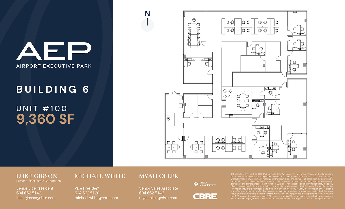100 - 10851 Shellbridge Way, Richmond, BC floorplan