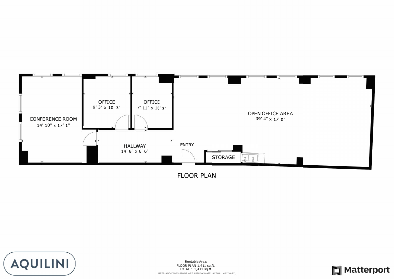 610 - 525 Seymour Street, Vancouver, BC floorplan