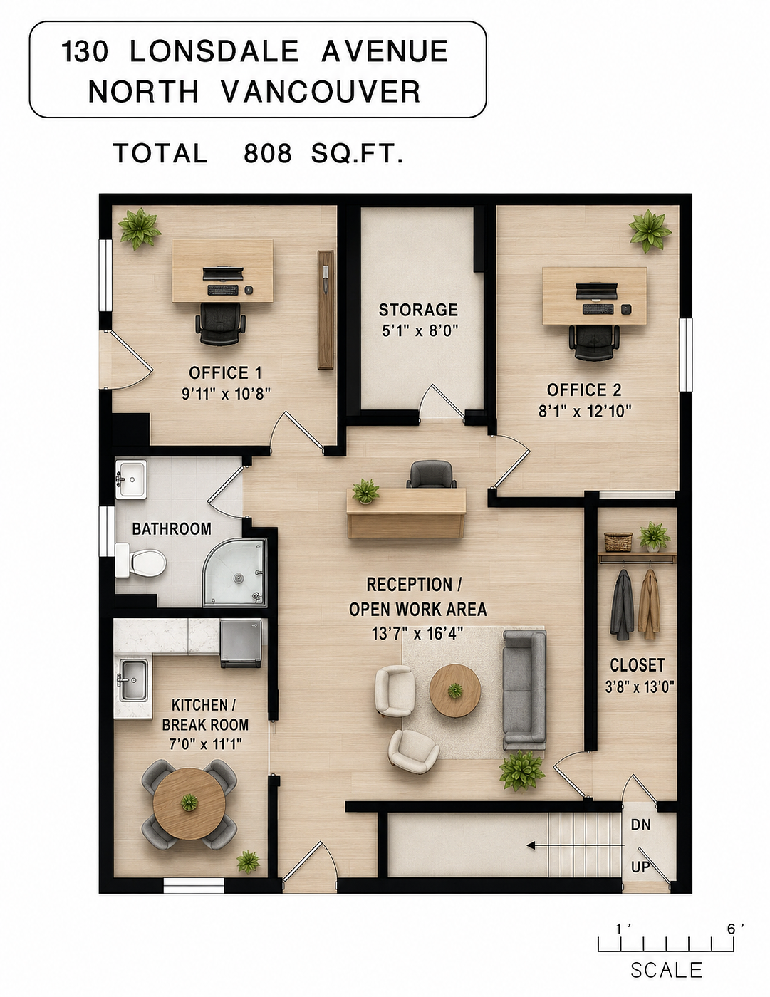 128 Lonsdale Ave, North Vancouver, BC floorplan