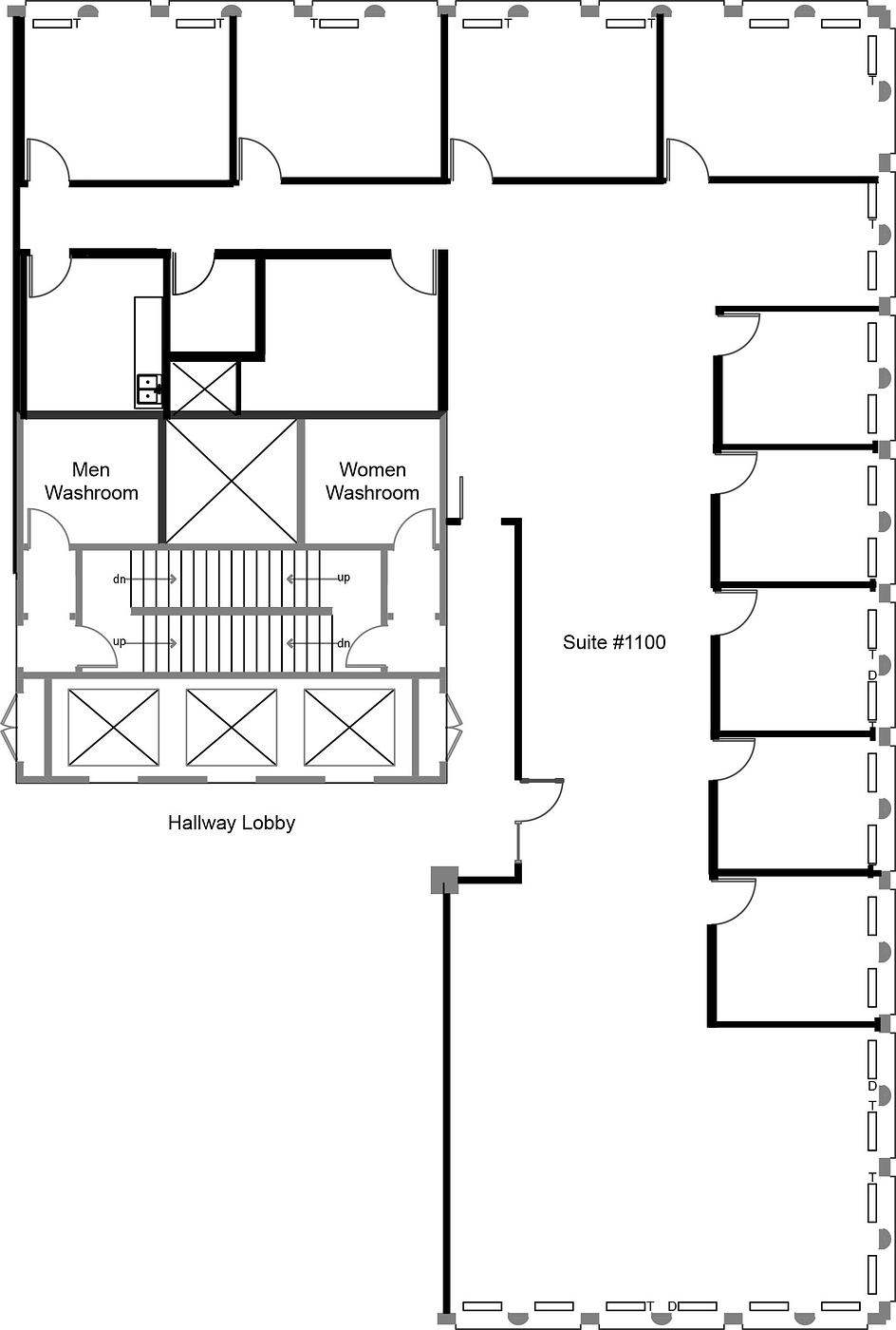 1100 - 1111 West Hastings Street, Vancouver, BC floorplan