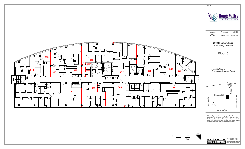310 - 2863 Ellesmere Road, Toronto, ON floorplan