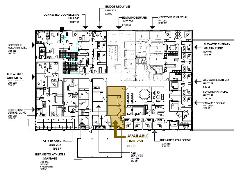 250 - 104 13 St N, Lethbridge, AB floorplan