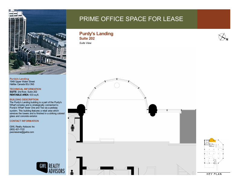 202 - 1949 Upper Water Street, Halifax, NS floorplan