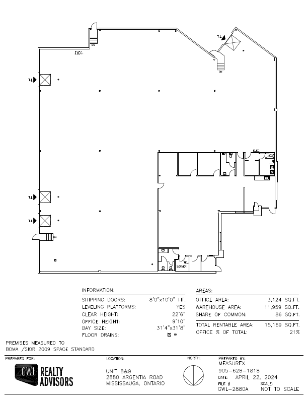 8-9-2880 - Argentia Road, Mississauga, ON floorplan