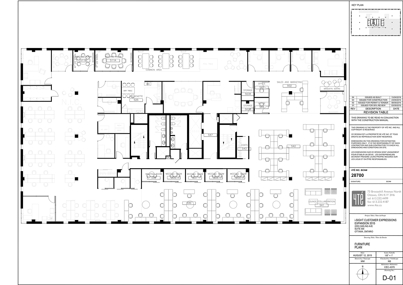 500 - 2255 Carling Ave, Ottawa, ON floorplan