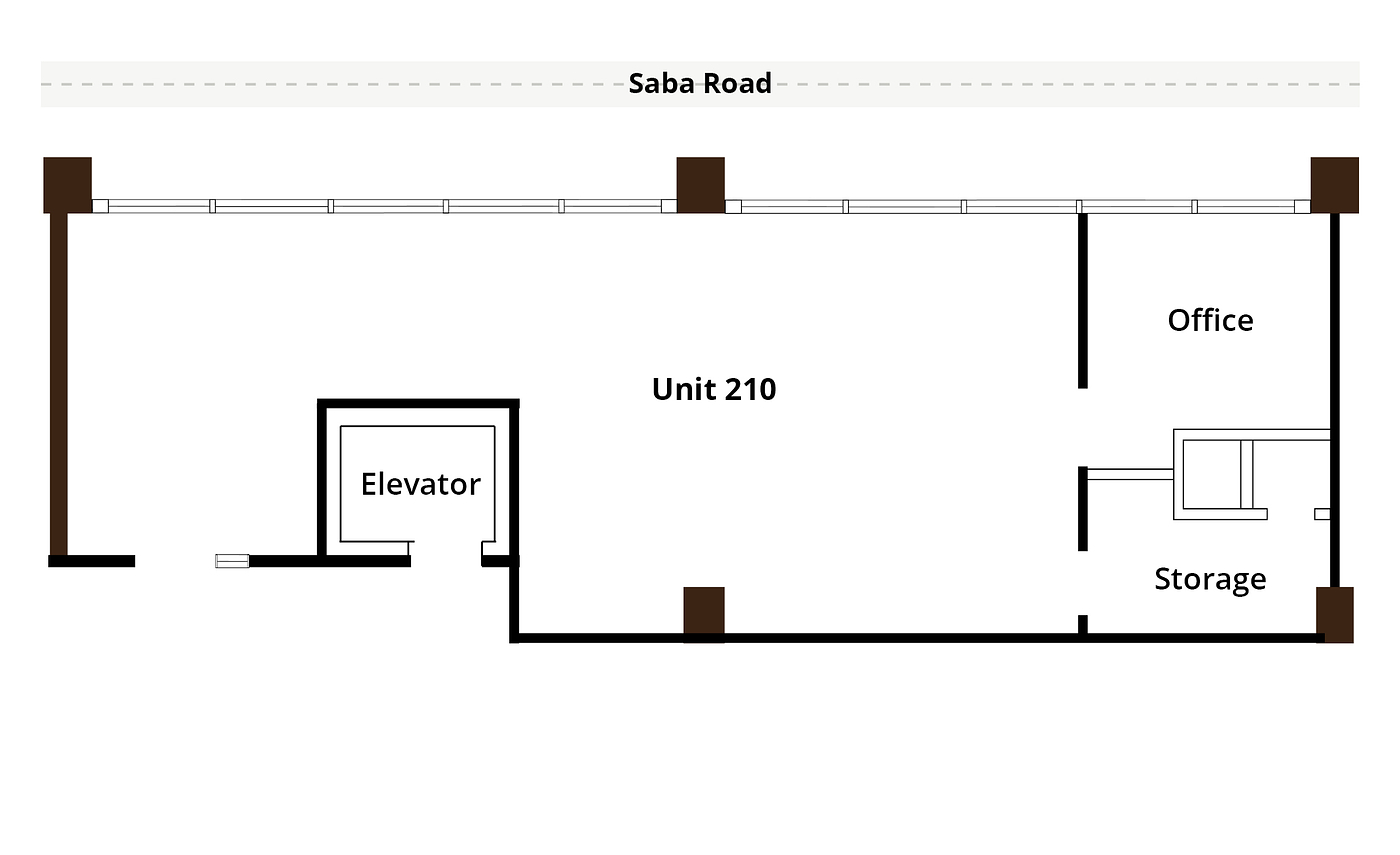 210 - 8010 Saba Rd, Richmond, BC floorplan