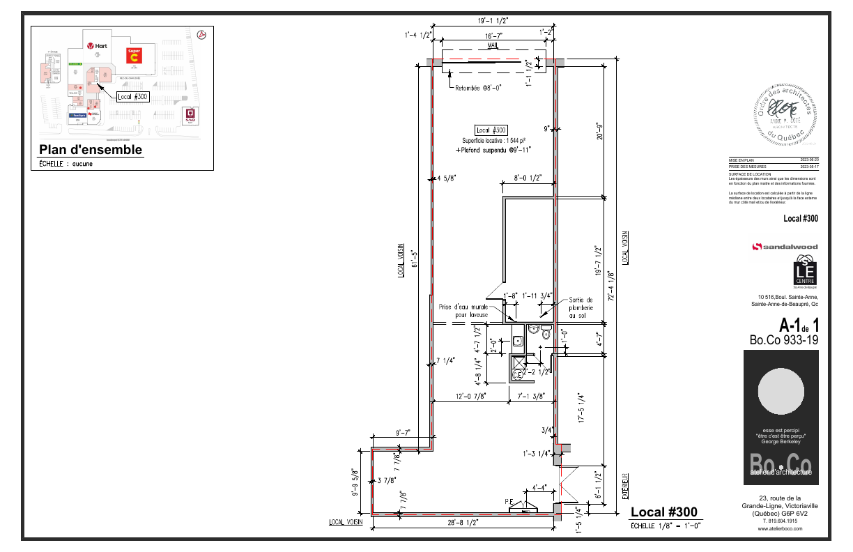 300 - 10516 Boulevard Sainte-Anne, Sainte-Anne-de-Beaupré, QC floorplan