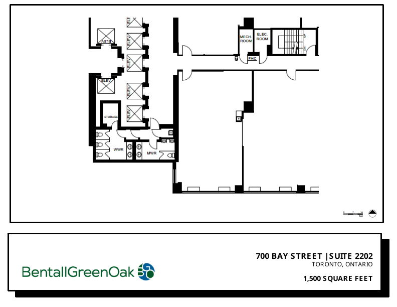 2202 - 700 Bay Street, Toronto, ON floorplan