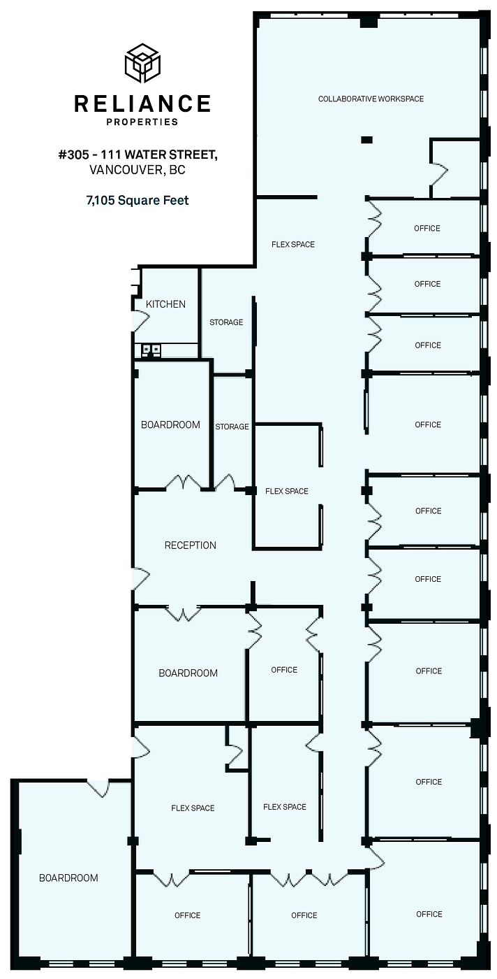 305 - 111 Water St, Vancouver, BC floorplan