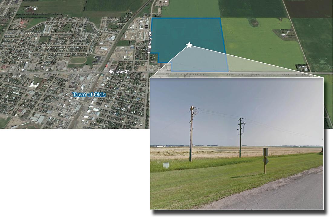 Highway 27 & Highway 2A, Olds, AB