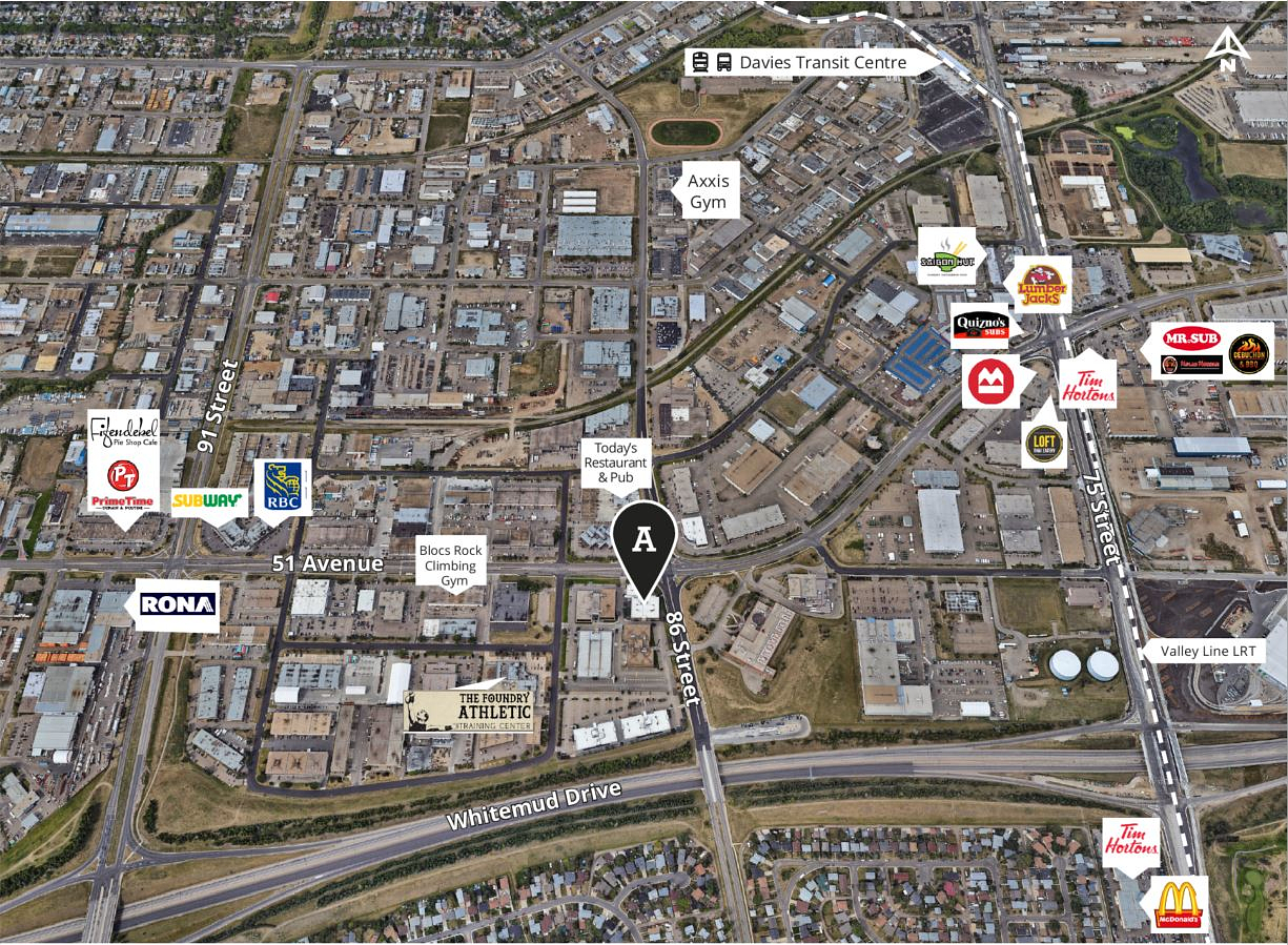100 - 8615 51 Avenue Northwest, Edmonton, AB floorplan