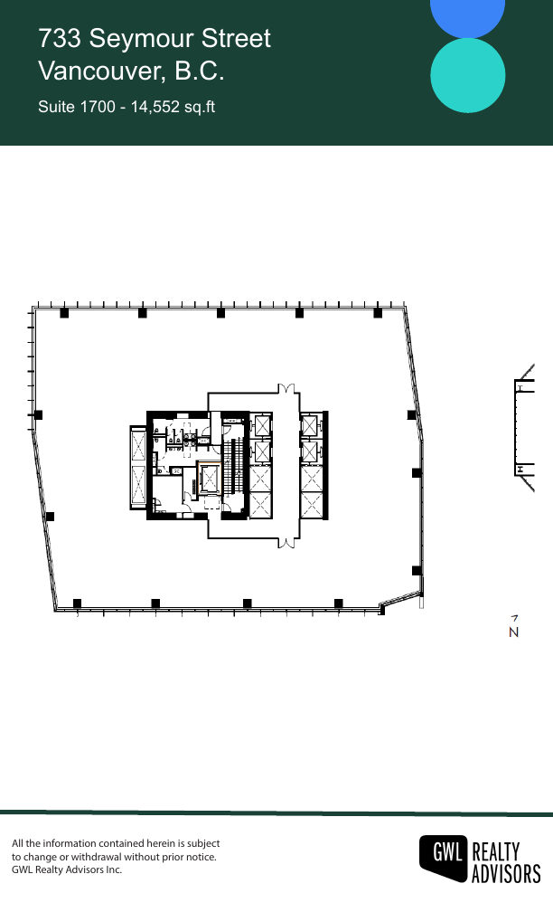 1700 - 733 Seymour Street, Vancouver, BC floorplan