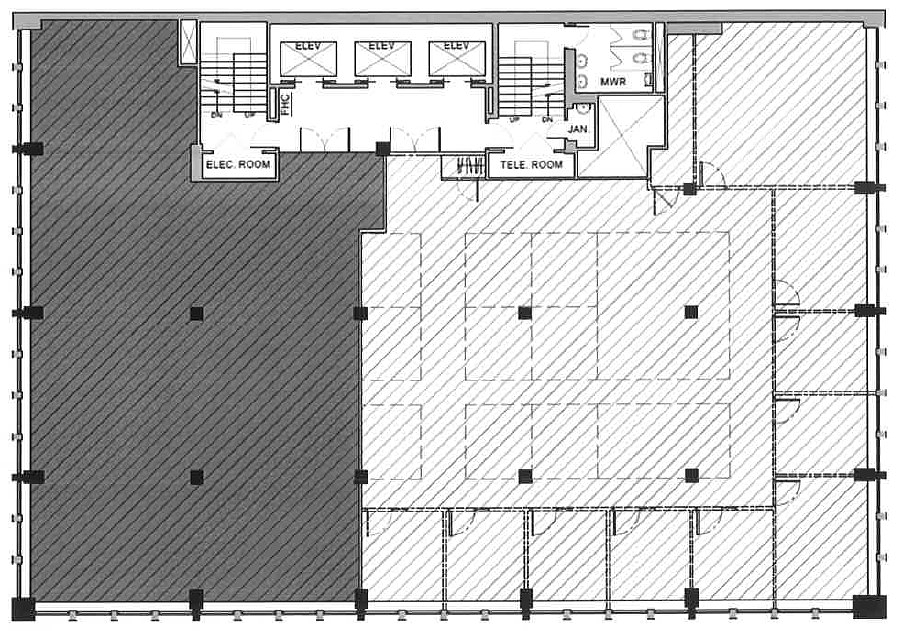 500 - 2015 Rue Peel, Montréal, QC floorplan