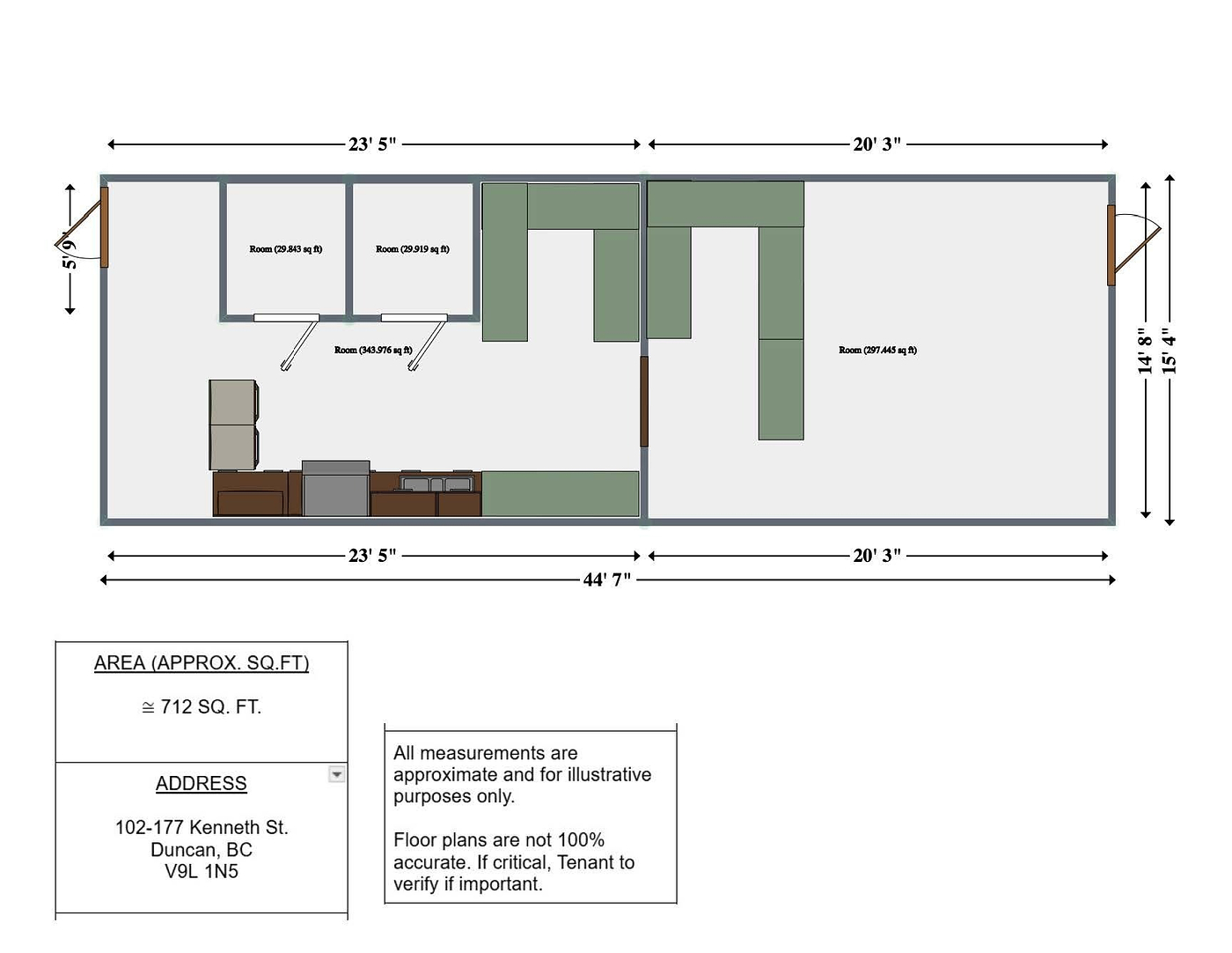 102-177 Kenneth St. - 102 Kenneth Street, Duncan, BC floorplan