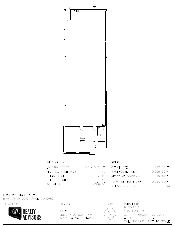 6-3330 - 3350 Ridgeway Drive, Mississauga, ON floorplan