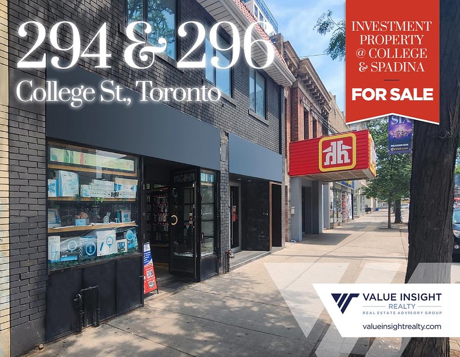 2 Units - 294-296 College Street, Toronto, ON