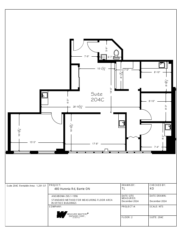 204C - 480 Huronia Road, Barrie, ON floorplan