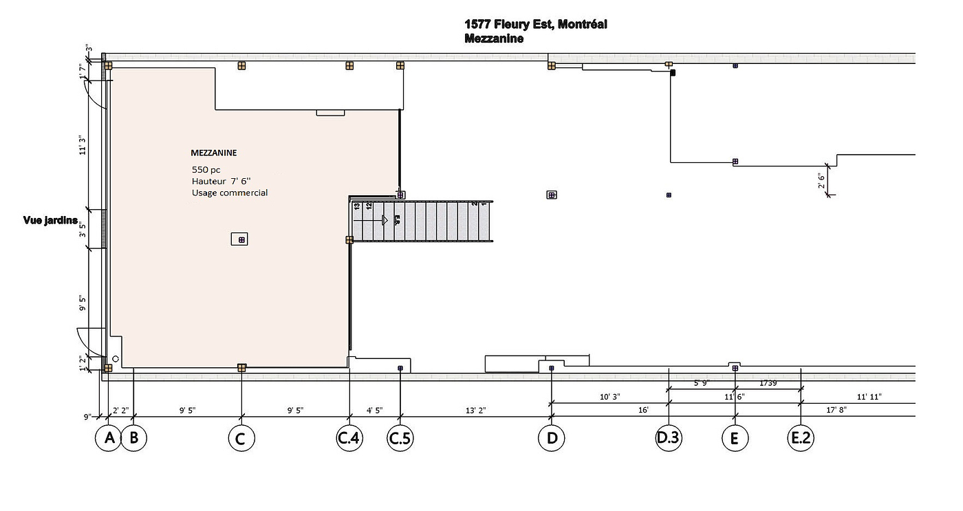 1577 Rue Fleury Est, Montréal, QC floorplan