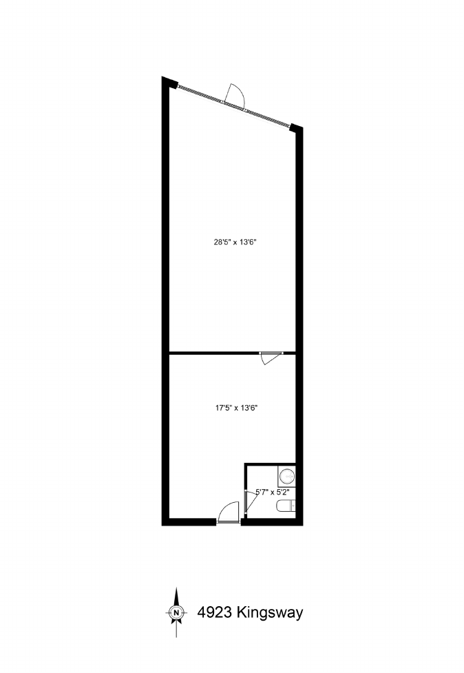 4923 Kingsway, Burnaby, BC floorplan