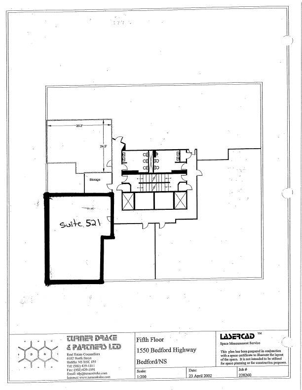 521 - 1550 Bedford Hwy, Bedford, NS floorplan