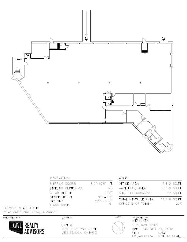 8-4090 - 4140 Sladeview Crescent, Mississauga, ON floorplan