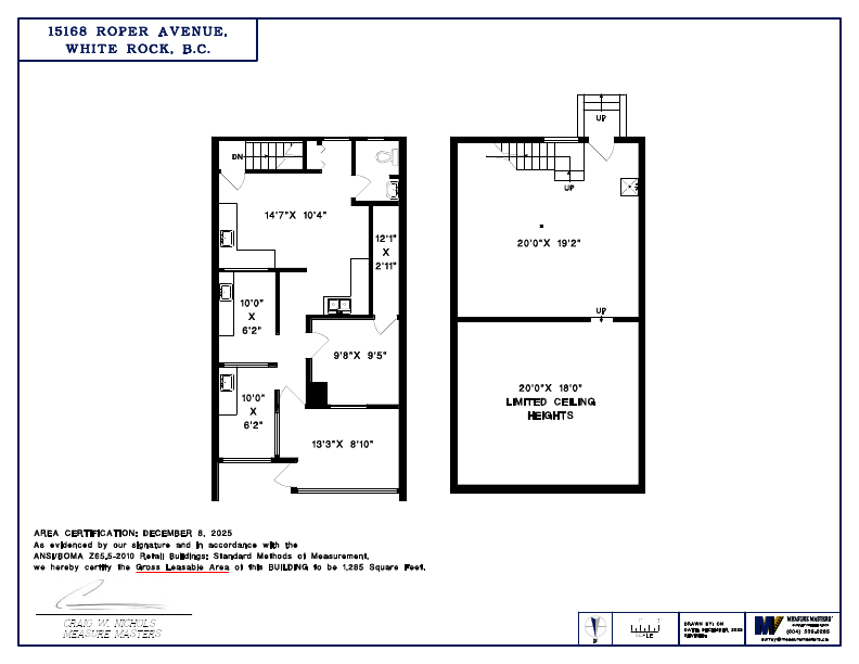 15168 Roper Avenue, White Rock, BC floorplan