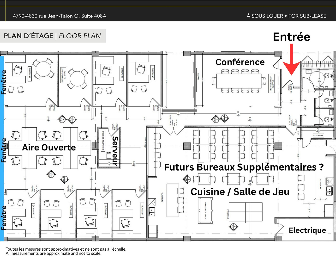 408A - 4790-4830 Rue Jean-Talon Ouest, Montréal, QC floorplan