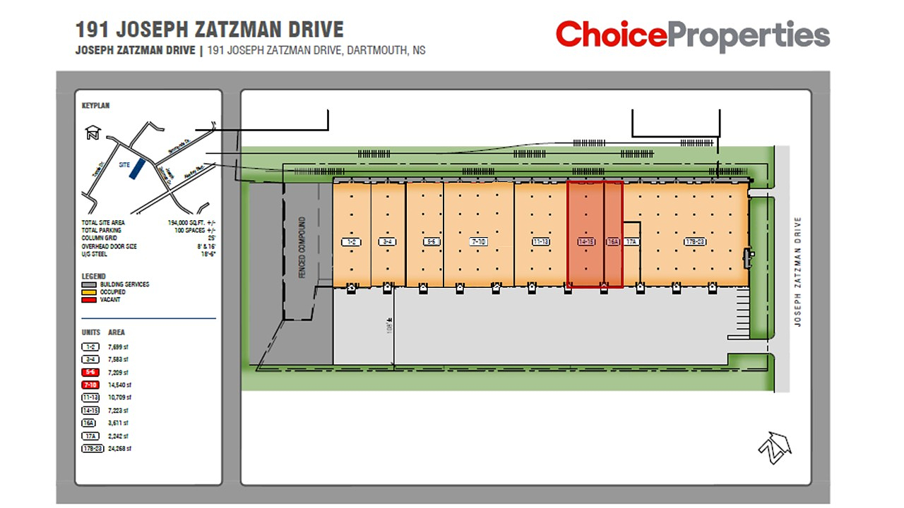 14-16A - 191 Joseph Zatzman Drive, Dartmouth, NS floorplan