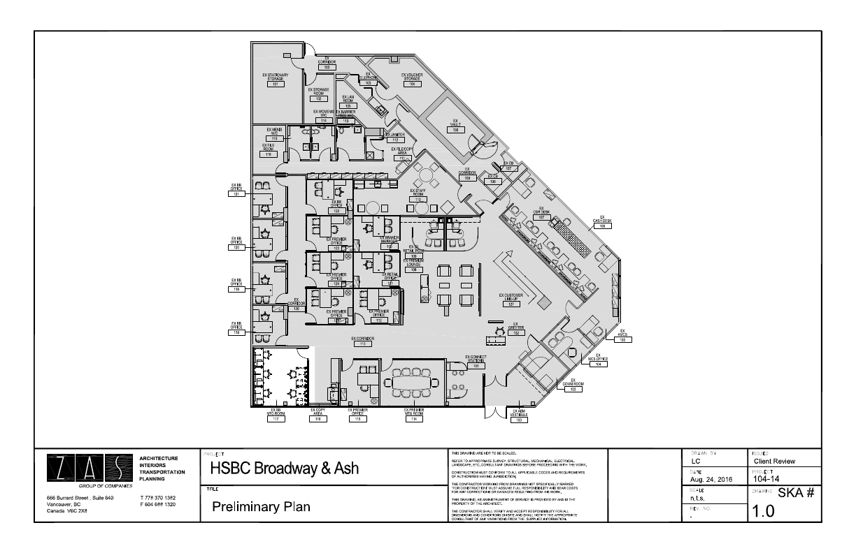 601 West Broadway, Vancouver, BC floorplan